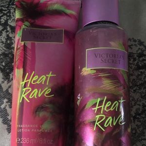 body lotion and mist